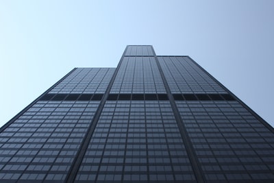 玻璃建筑全景